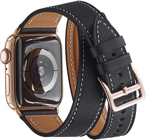 hermes double strap apple watch band